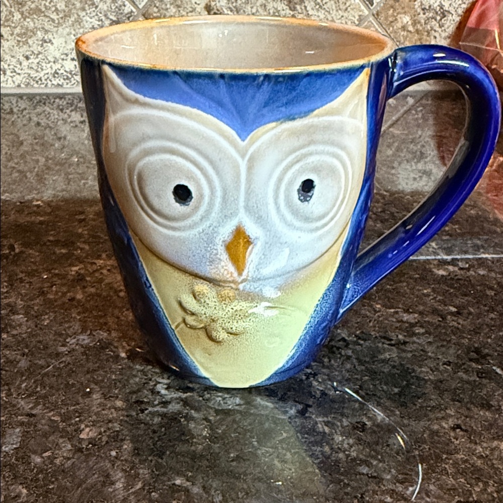 Gibson Elite Blue Ceramic Mug